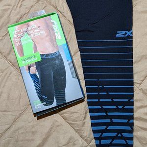 2XU Power Recovery Compression Tights NEW! - Men's Medium - 25-30mmHg